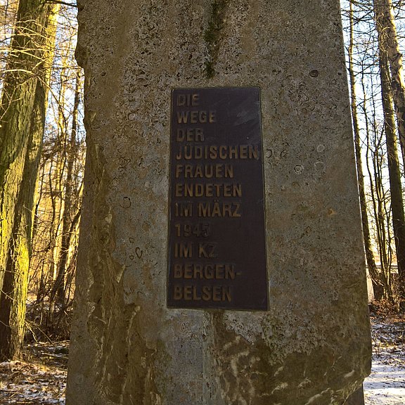 Gedenkstele Mühlhäuser Stadtwald