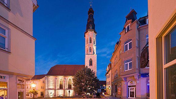 Allerheiligenkirche am Abend Allerheiligenkirche am Abend