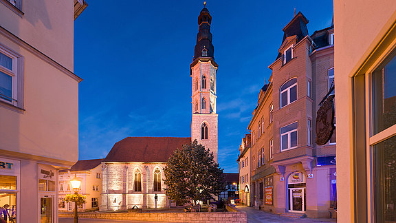 Allerheiligenkirche am Abend Allerheiligenkirche am Abend