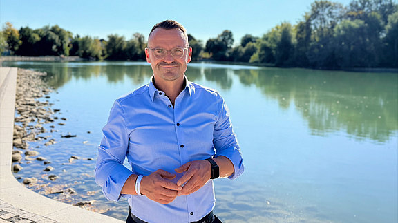 Ernst Volkhardt, neuer Geschäftsführer der Wirtschaftsbetriebe Mühlhausen GmbH  