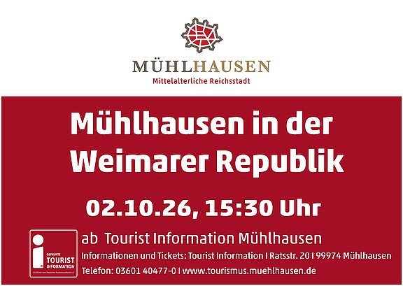 Plakat zur Führung Plakat zur Führung