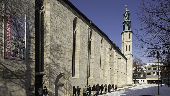 Kornmarktkirche im Winter  