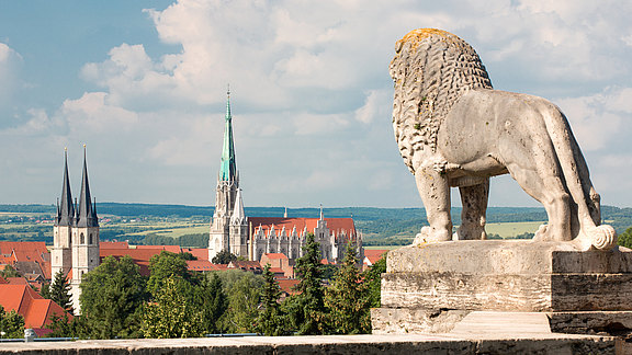 Panoramablick auf Mühlhausen  