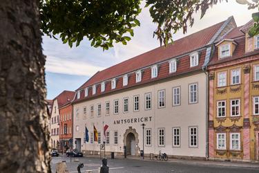 Amtsgericht Mühlhausen und ehemaliger Klosterhof Amtsgericht Mühlhausen und ehemaliger Klosterhof